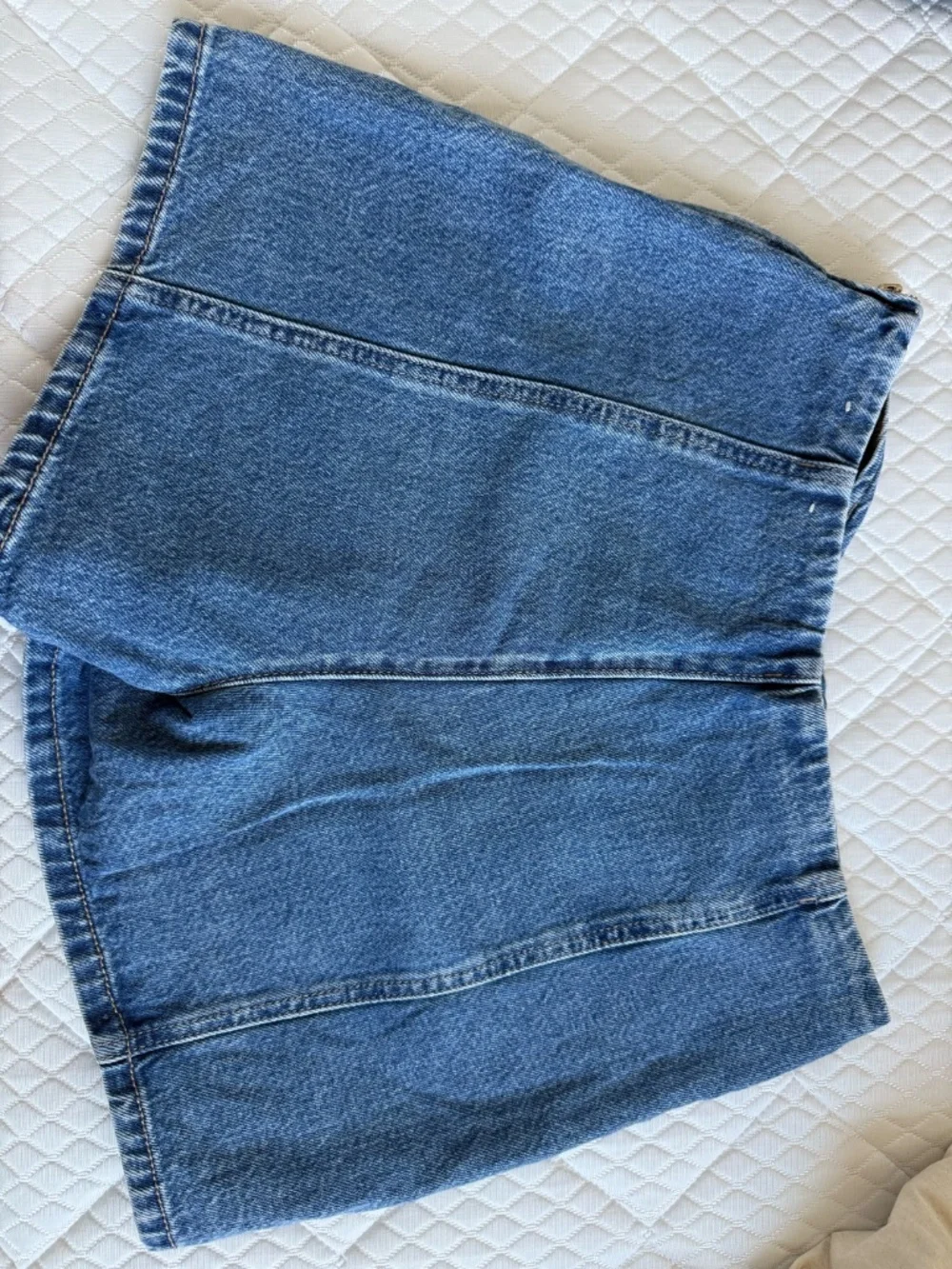 Stradivarius Wrap Denim Skort